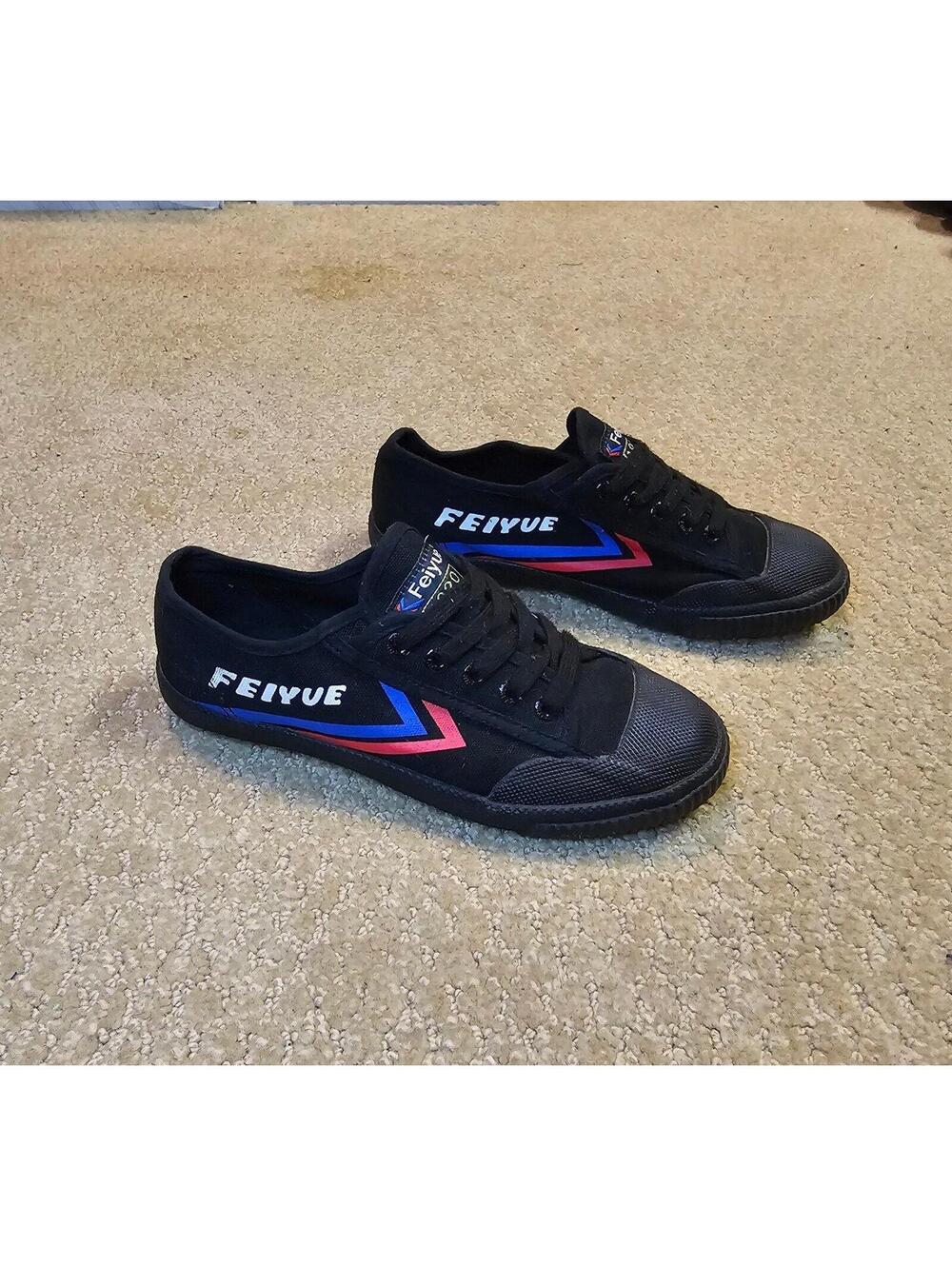 Feiyue FE LO 1920 Black  - Women sz 7/Boy 5
